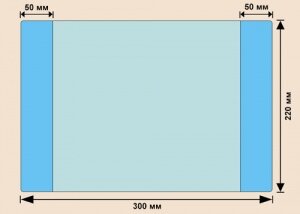 Обложка ПВХ для рабочей тетради Просвещение 220*300  Д41-27пр