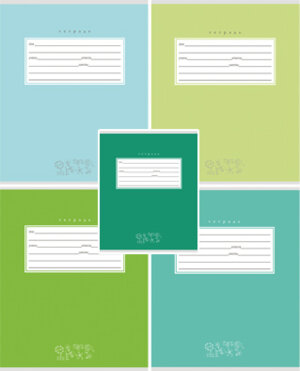 Тетрадь  12л Клетка Стиль классика 12-2661