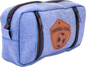 Пенал-косметичка ЯРКИЙ ФУТБОЛ с ручкой ПН-2866