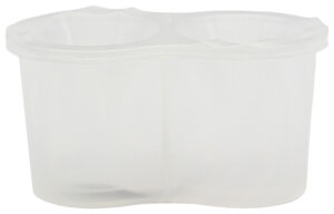 Стакан непроливайка двойной Прозрачный С-3465 