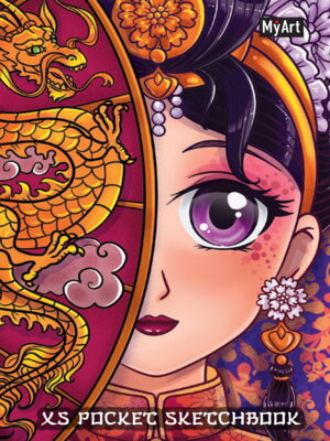 Скетчбук Аниме Взгляд Дракона MyArt XS Pocket 78360-6