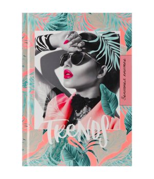 Записная книжка А5 80л Девушка в тропиках К80-5783