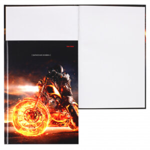 Записная книжка А5 80л Огненный байк 80-5494