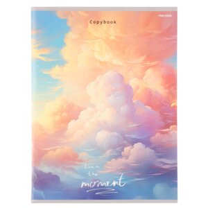 Тетрадь  80л А4 Клетка Розовые облака Т80-2257