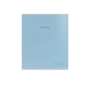 Тетрадь  48л Клетка PASTEL ГОЛУБАЯ 48-8857