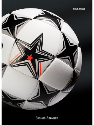 Бизнес блокнот  80л А6 ФУТБОЛЬНЫЙ МЯЧ - 11 80-1758