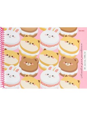 Альбом 40л СЛАДКИЕ БУЛОЧКИ цв Спираль 40-4931