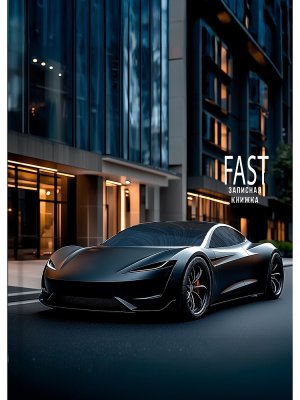 Записная книжка  80л А6 КРАСИВЫЕ АВТОМОБИЛИ - 12 глянц ЗК80-0077