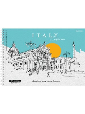 Альбом 48л ИТАЛЬЯНСКАЯ ПЛОЩАДЬ А3 на гребне 48-8311