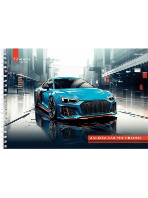 Альбом 32л СИНЯЯ МАШИНА - 3 на гребне 32-7872