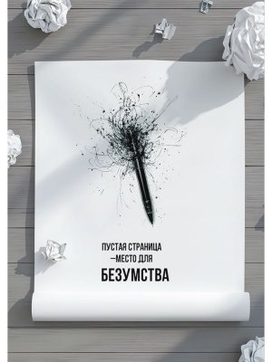 Записная книжка А5 128л ПУСТАЯ СТРАНИЦА ЗК128-1138