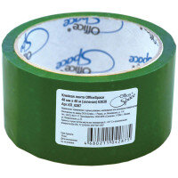 Клейкая лента упаковочная 48мм*40м 45мкм Зеленая ШК КЛ_6287