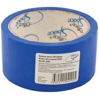Клейкая лента упаковочная 48мм*40м 45мкм Синяя ШК КЛ_6290
