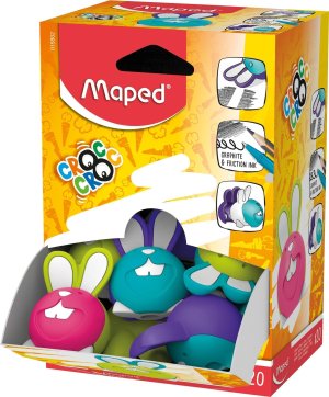 Ластик MAPED CROC CROC PUZZLE BUNNY фигурный 65х125х34мм 015802