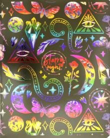 Тетрадь  48л Линия Звездная ночь тисн голографич фольгой 10008