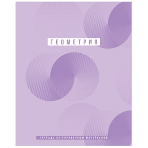 Тетрадь предм 48л Геометрия Ритмы пантонная печать 10703