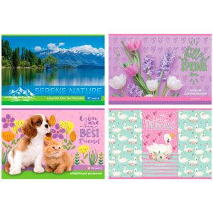 Альбом 32л Mix Девочки АР4ск32 7383