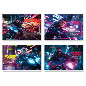 Альбом 32л Неоновый драйв на гребне АР4гр32 12847