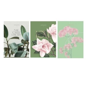 Тетрадь  80л А4 Клетка Flora мат Т4ск80_лм 11902