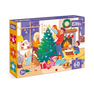 Пазл   60 Наряжаем елку