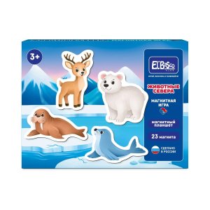 Магнитная игра Животные Севера