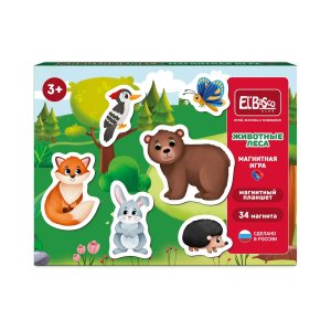 Магнитная игра Животные леса