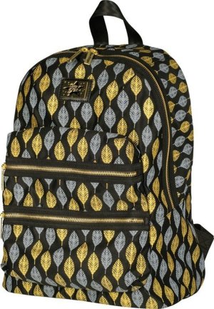 Рюкзак  Fashion "Golden fish" 37*28*15см, 1 отделения, 2 кармана, уплотненная  спинка