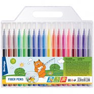 Фломастеры 18цв Жил-был кот смываемые блистер WP00618