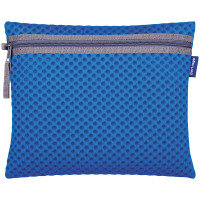 Папка для тетр на молнии А5 Color ткань Синяя PP06203