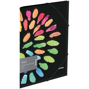 Папка на резинке Aqua А4 600мкм с рис FB4_A4011