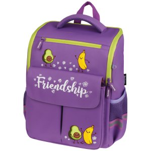 Ранец 1 отд 4 кармана облегченный Concept Friendship 35*27*16см эргономичная спинка RU07225