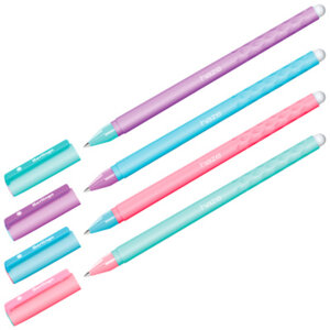 Ручка гелевая 0,5мм Синяя пиши стирай Haze прорезин корпус асс CGp_50214