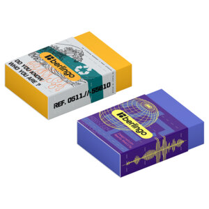 Ластик Glyph Eco-PVC картонный держатель 45*32*11мм BLc_00S11