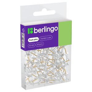 Кнопки силовые 50шт ПВХ золото Ppn_50010