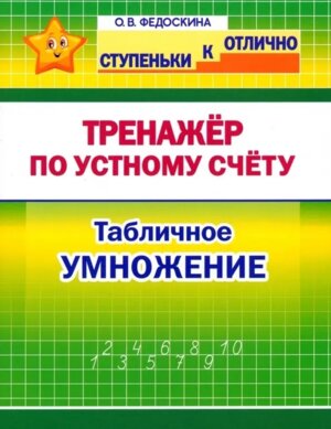 *Устный счет  2-4 Табличное умножение