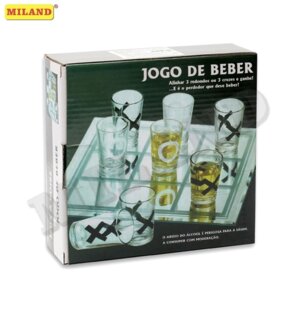 Игра алкогольная Крестики нолики 9 стопок ИН-3732