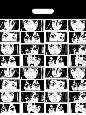 Полиэтиленовый пакет Аниме комикс 36.5х48 ПО-0099