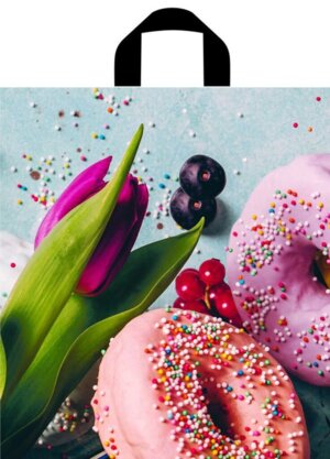 Полиэтиленовый пакет Яркий натюрморт 44*40  н00232643