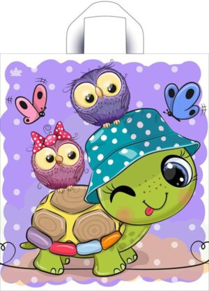 Полиэтиленовый пакет Черепашка 42*38  н00242817