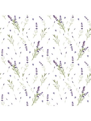 Бумага упаковочная Лаванда 70*100см УБ-4440