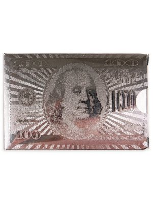 Карты игральные Блеск 54 шт серебряные ИН-5916