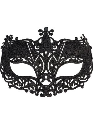Маска карнавальная Загадка чёрная КРК-2947