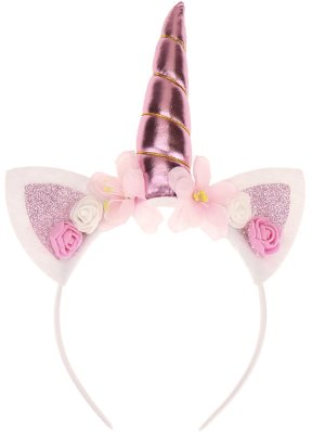 Карнавальный ободок Весенний единорог КРК-6273