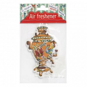 Ароматизатор Самовар подвесной бумажный Корица 77150