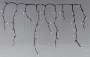 Новогодняя электрогирлянда Романтика Волшебства на 200 LED ламп 390cм напряжение 220 B 87281