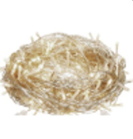 Новогодняя электрогирлянда Сказочное Мерцание на 72 LED ламп 300cм тепло желт 220 B 82279