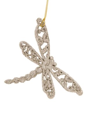 Елочное украшение Стрекоза  10*7см из полипропил 38706