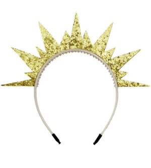 Карнавальный ободок Корона золото 86532