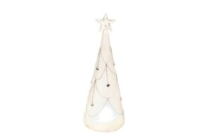 Новогоднее украшение из стекла со светодиодной подсветкой CR2032