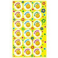 0-11-091 Наклейка оценка Солнышки